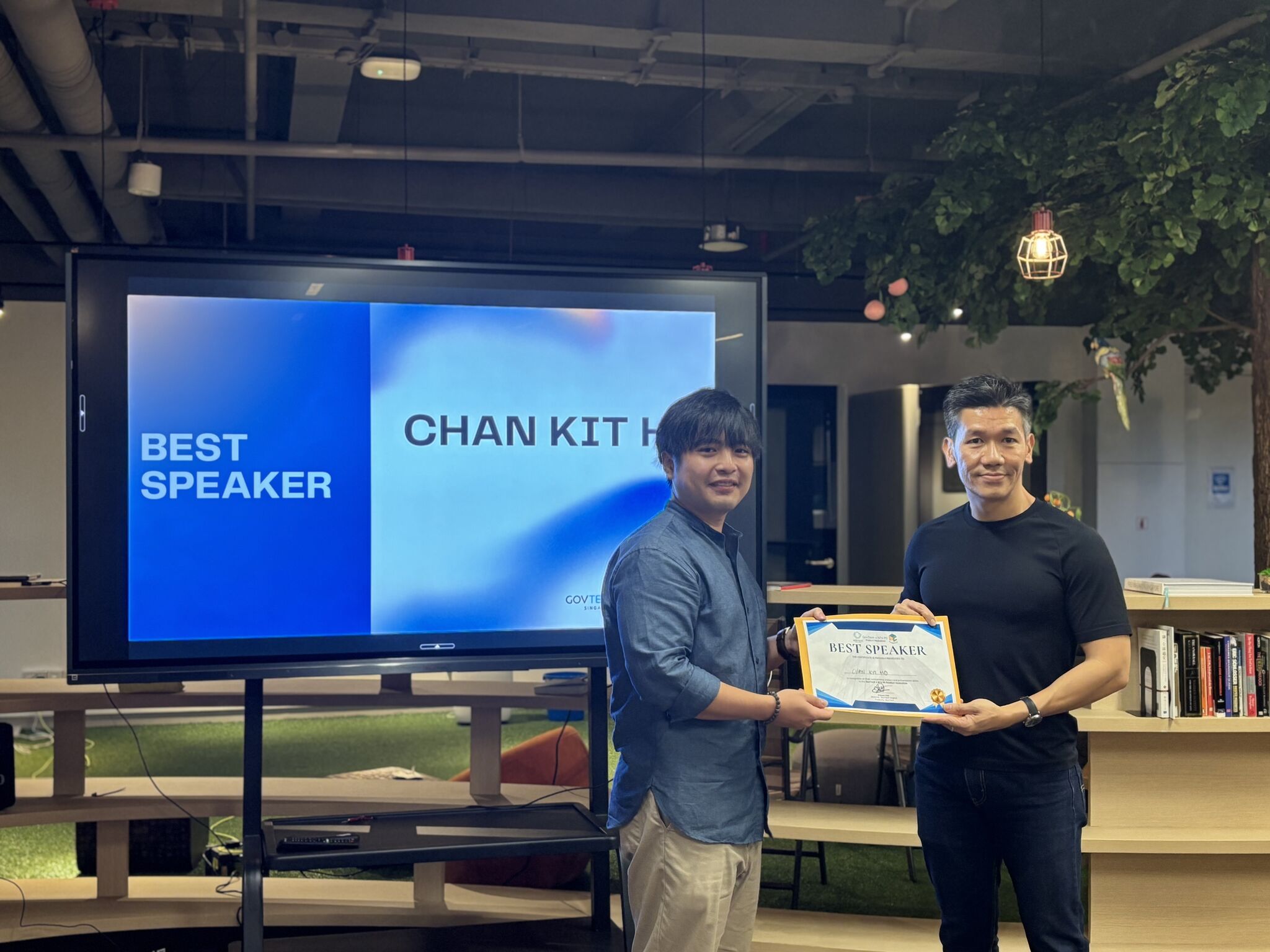 Best Speaker Award